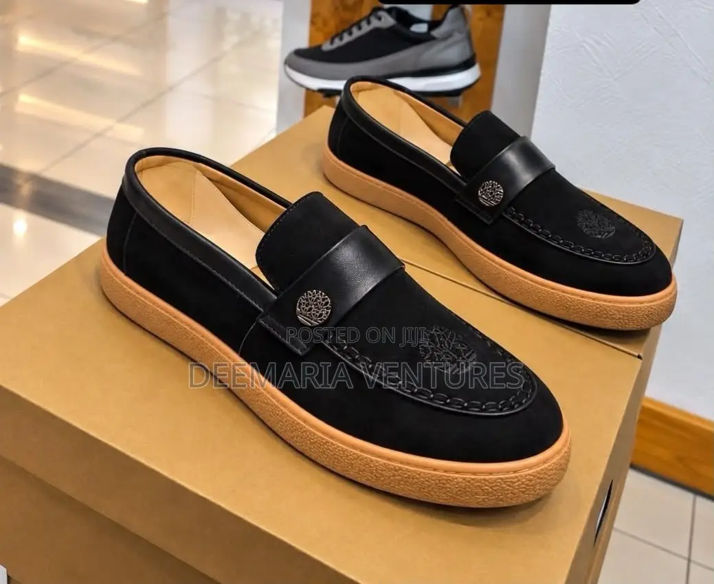 Timberland Loafers (Black and Coffee Brown)