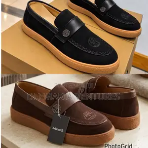 Timberland Loafers (Black and Coffee Brown)