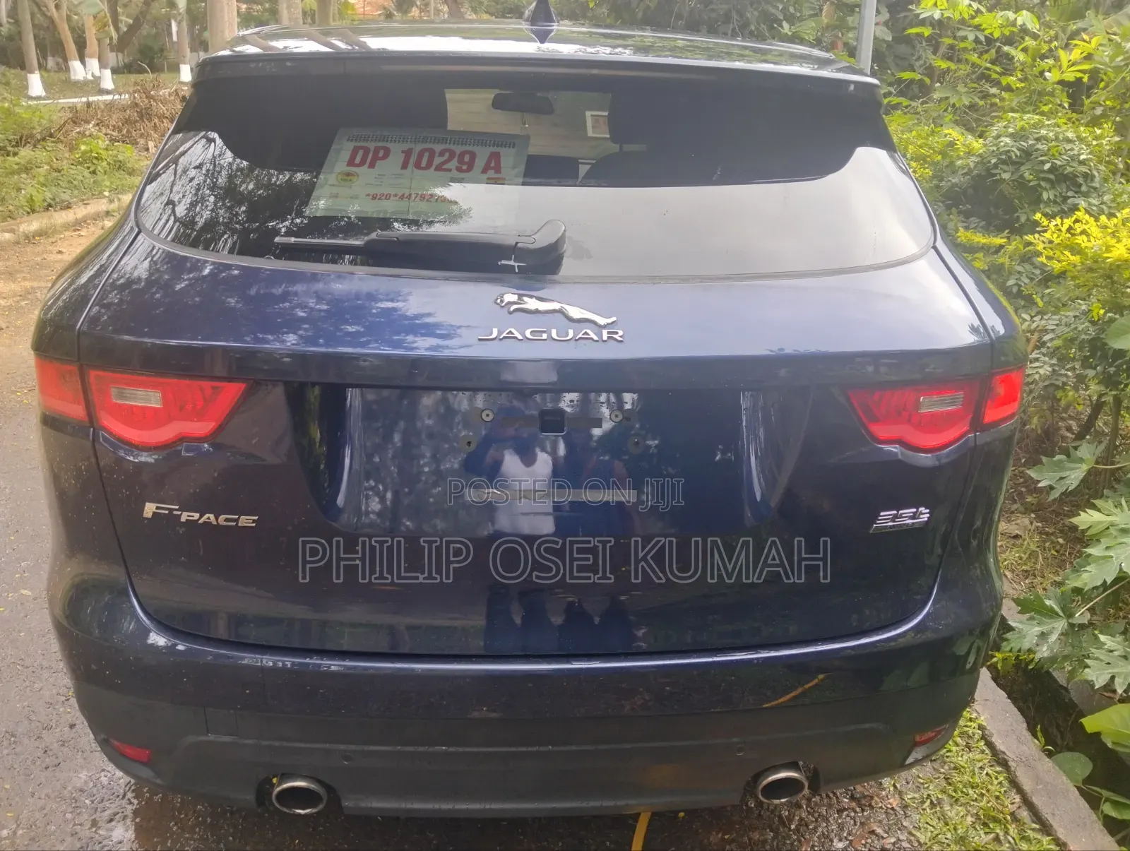 Jaguar F-Pace 35t Portfolio AWD 2018 Blue