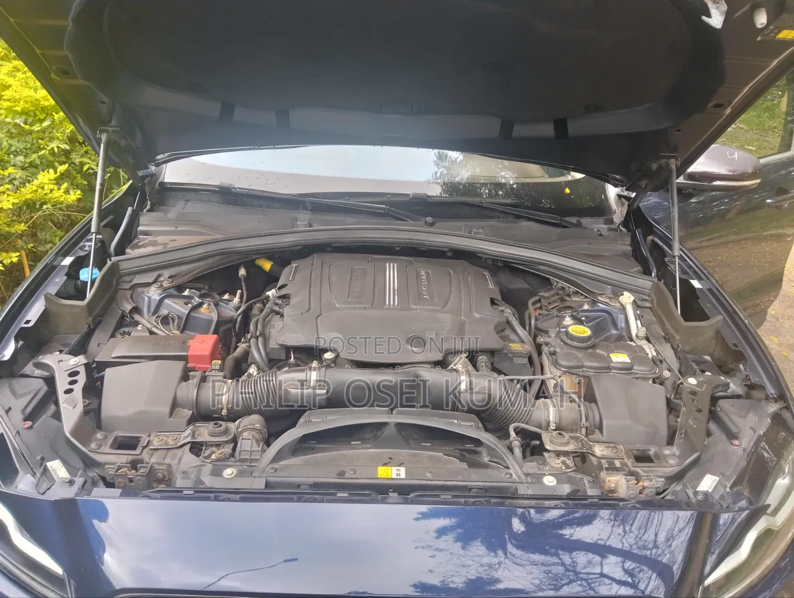 Jaguar F-Pace 35t Portfolio AWD 2018 Blue