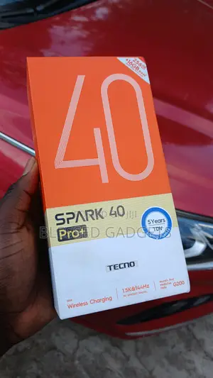 New Tecno Spark 40 Pro+ 256 GB Graphite
