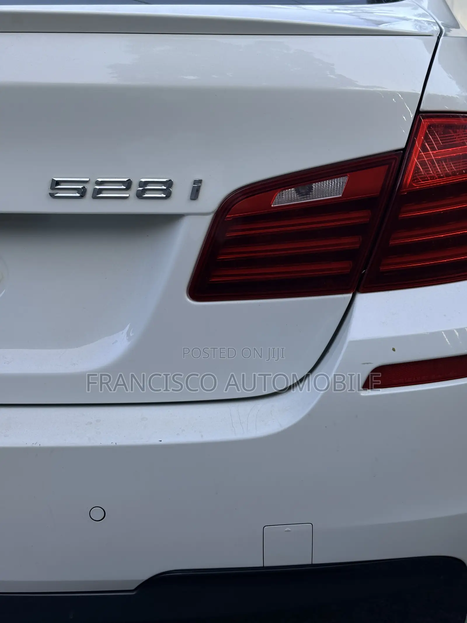 BMW 528i 2015 White