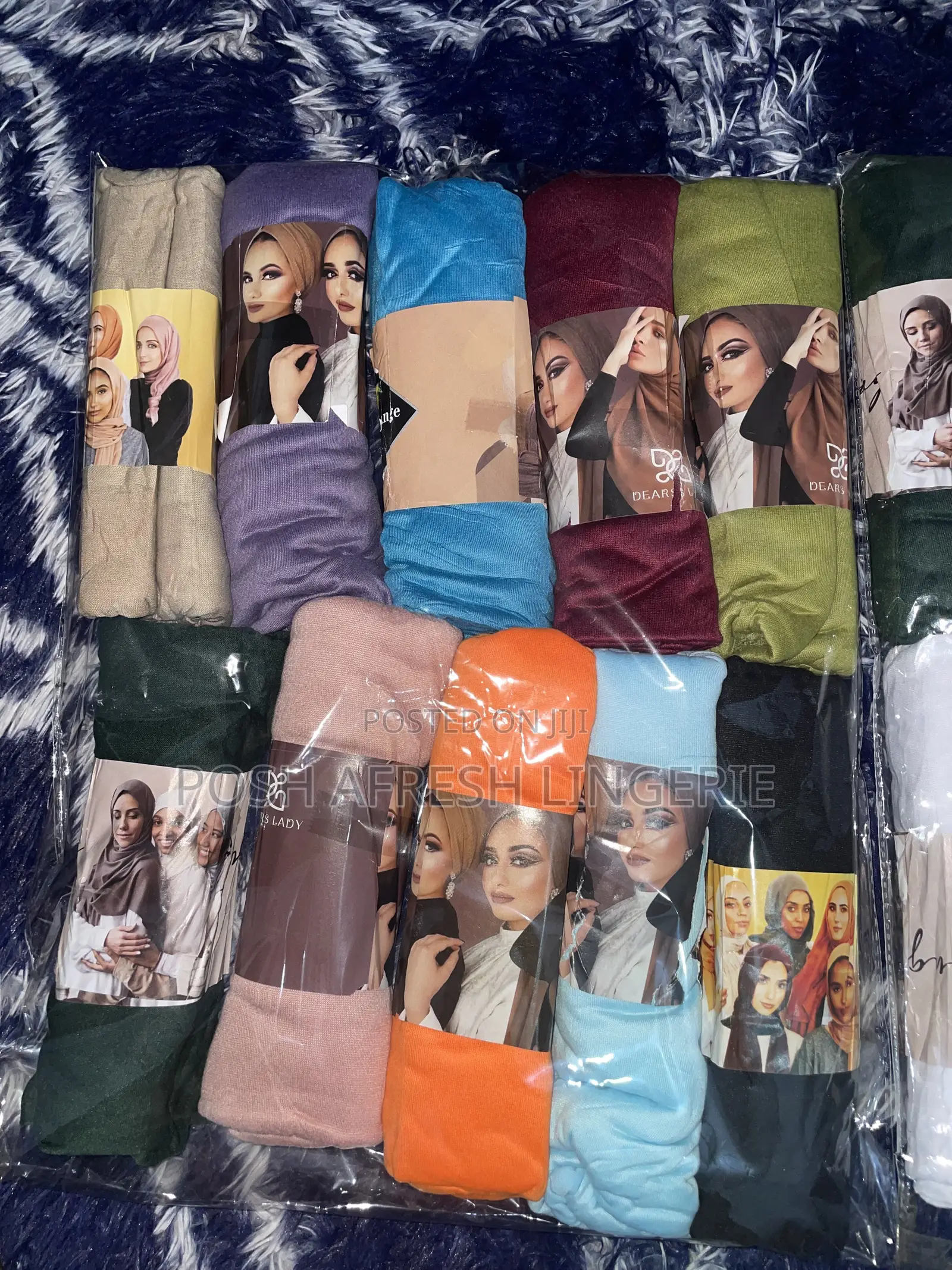 Headwrap Jersey Veil Scarf