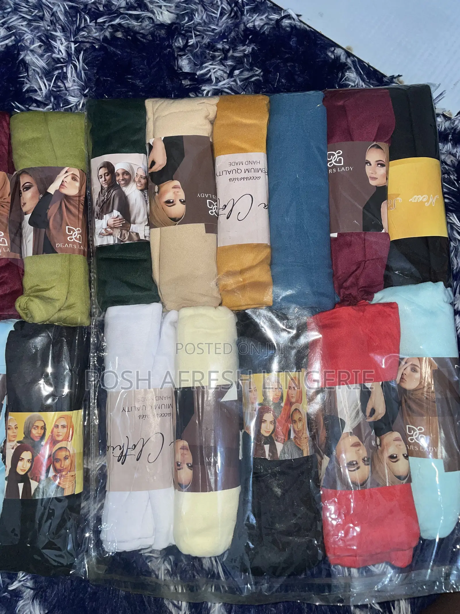 Headwrap Jersey Veil Scarf