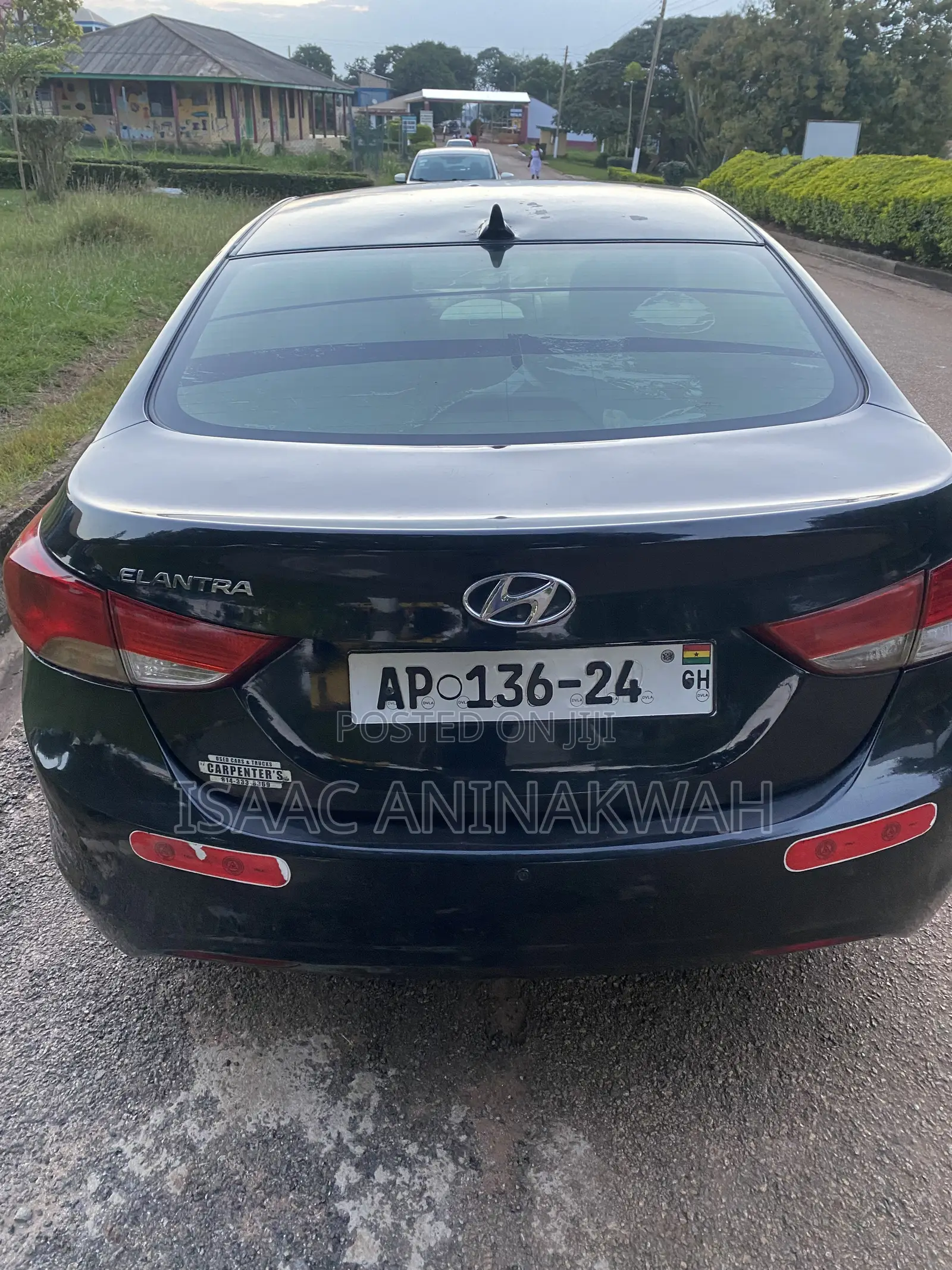 Hyundai Elantra Limited 4dr Sedan (1.8L 4cyl 6A) 2015 Black