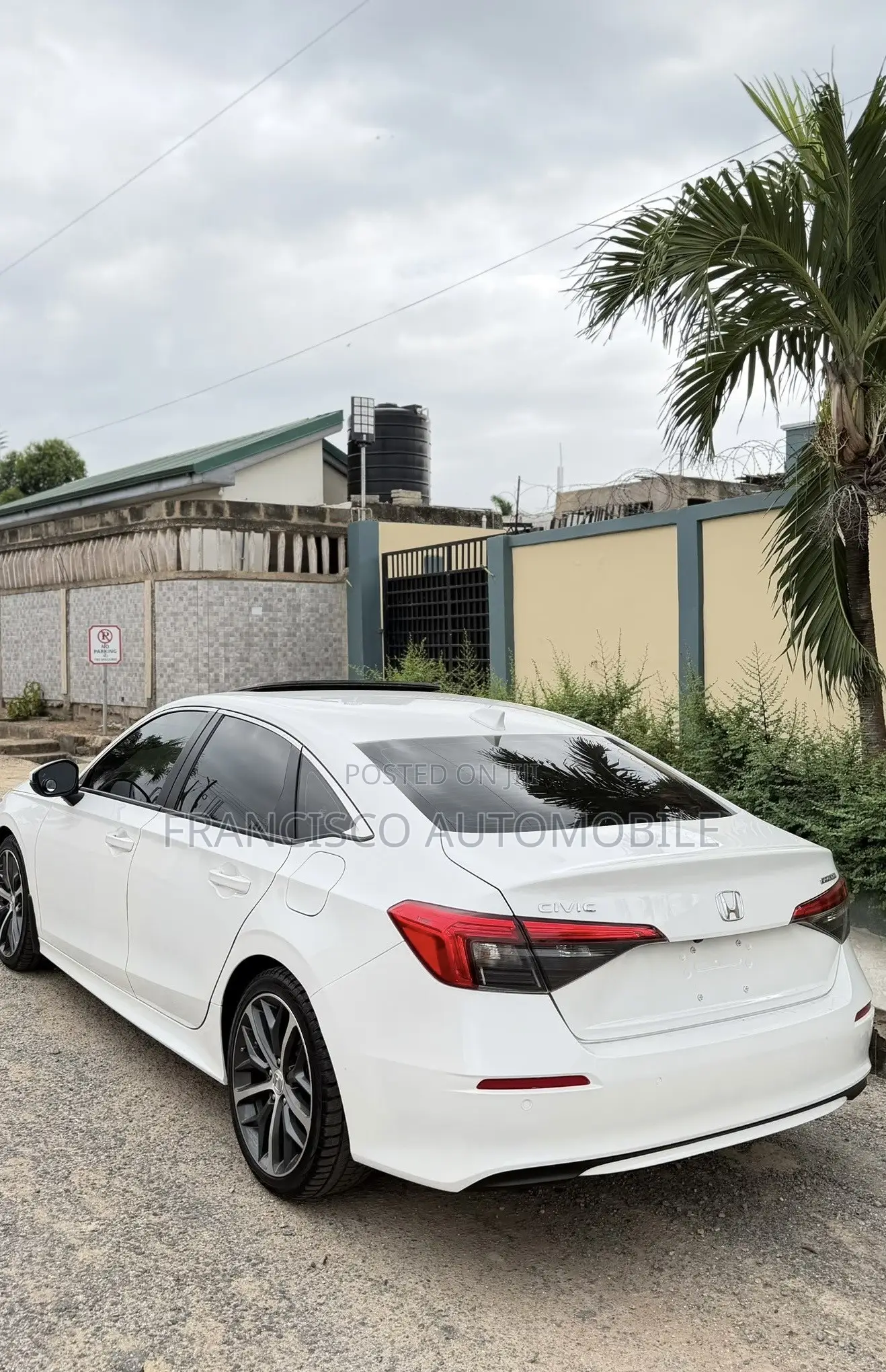 Honda Civic Touring CVT 2024 White