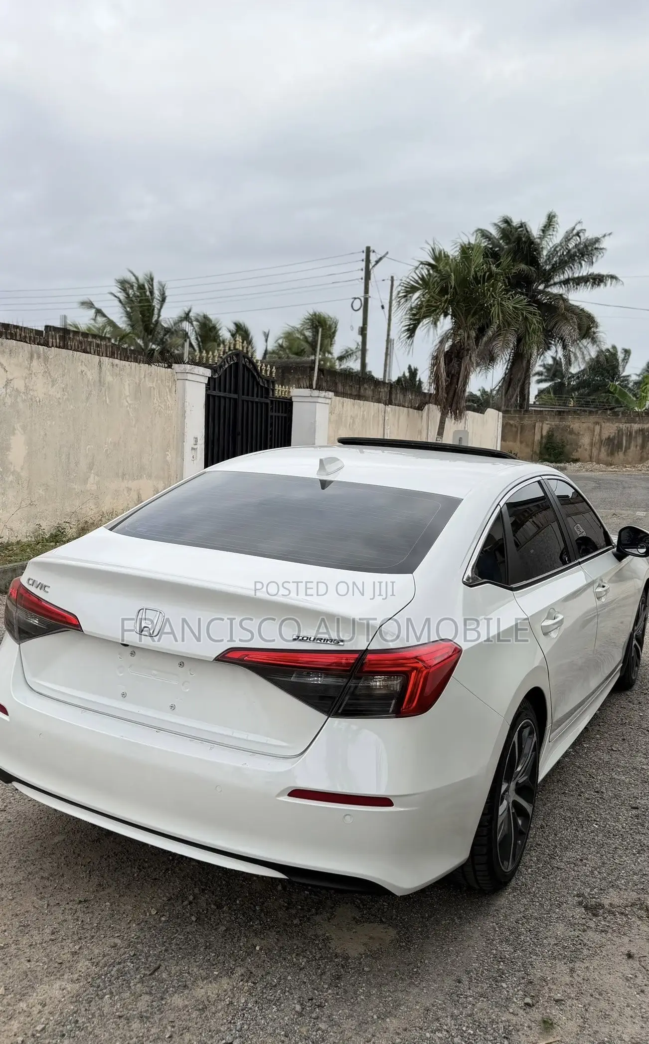 Honda Civic Touring CVT 2024 White