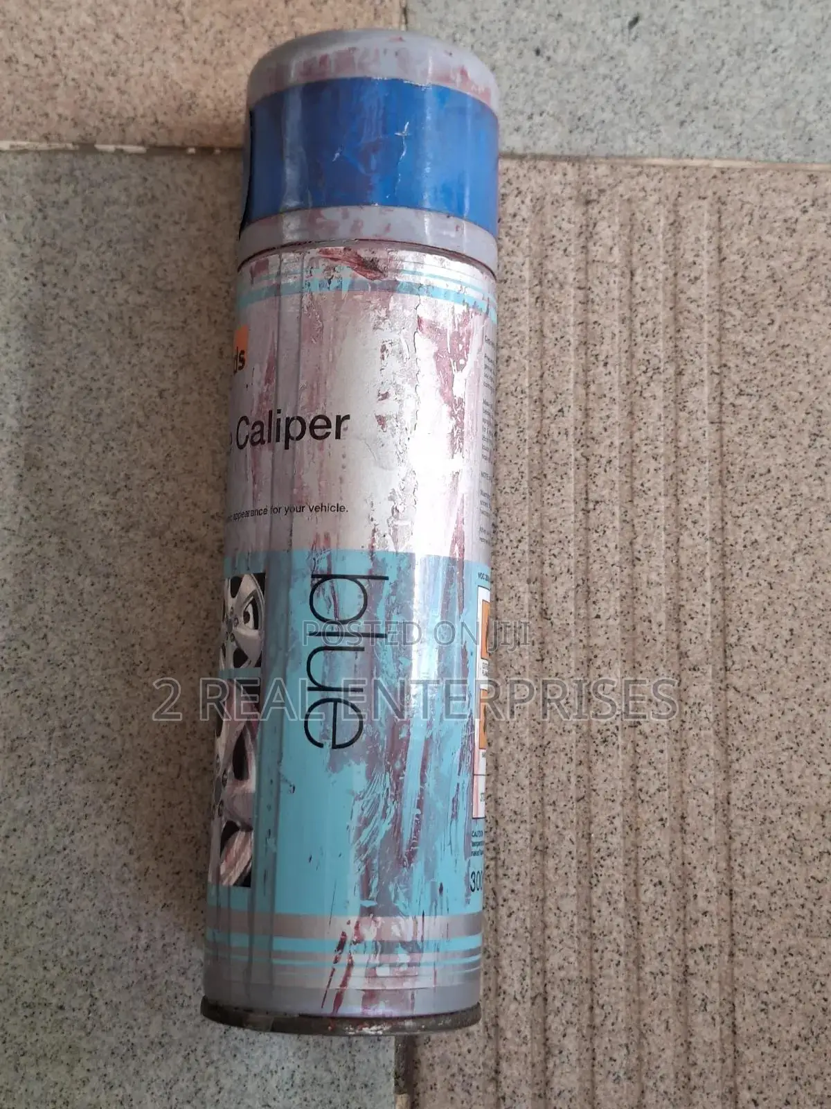 Halfords Blue Brake Caliper High Temperature Aerosol Spray Paint