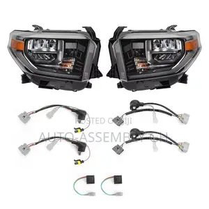 Toyota Tundra Headlights Pair (Full Led) 2014,2016,2018,2020,2021