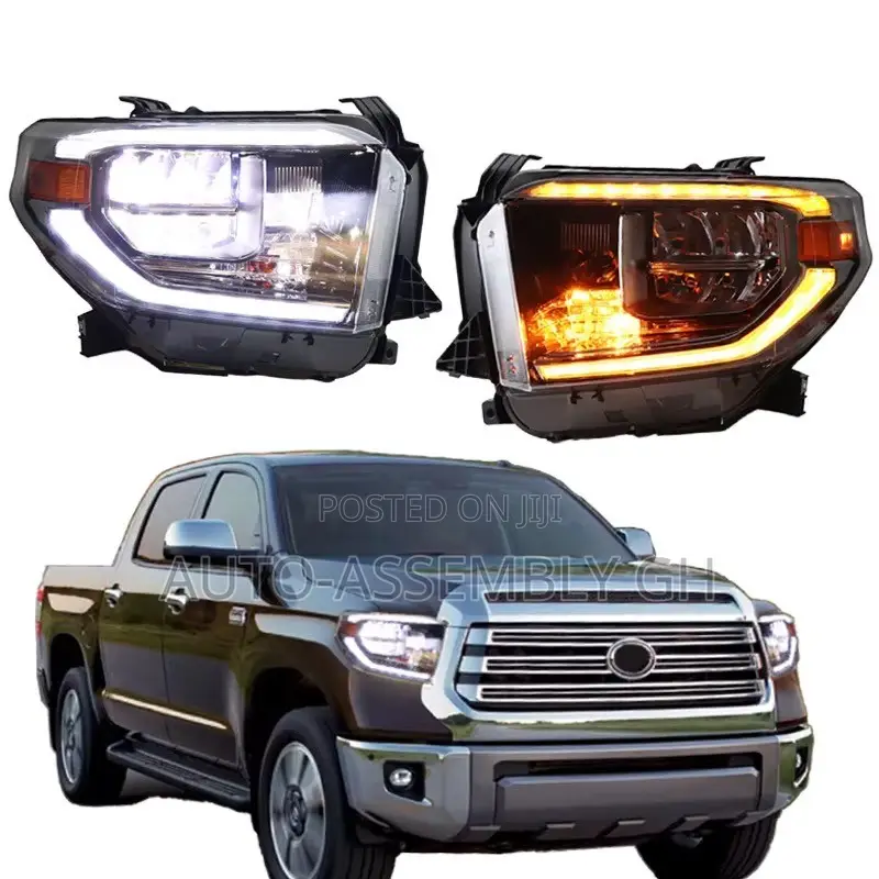 Toyota Tundra Headlights Pair (Full Led) 2014,2016,2018,2020,2021