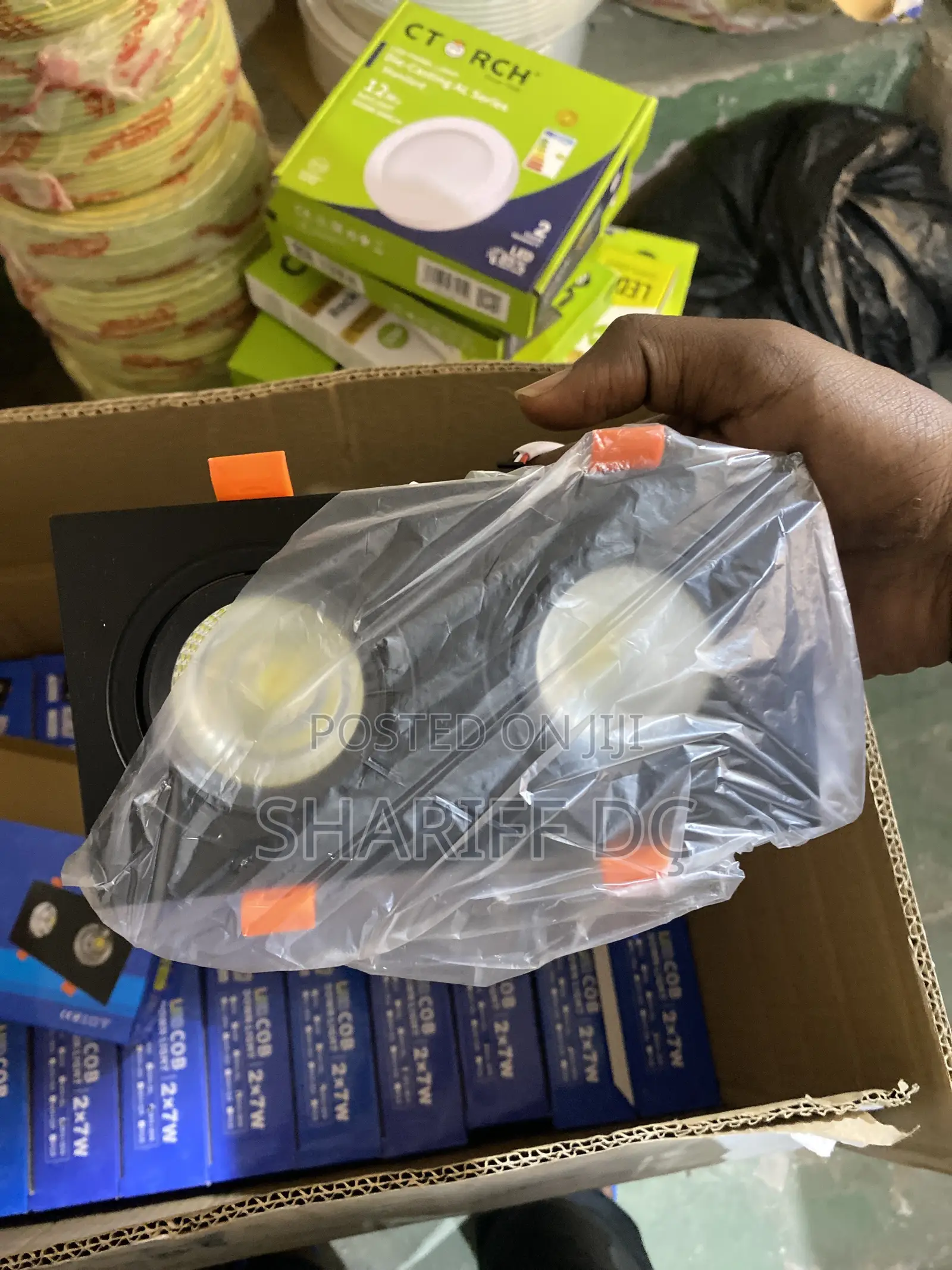 Cob Down Light/ Double Sport Light 2x7w