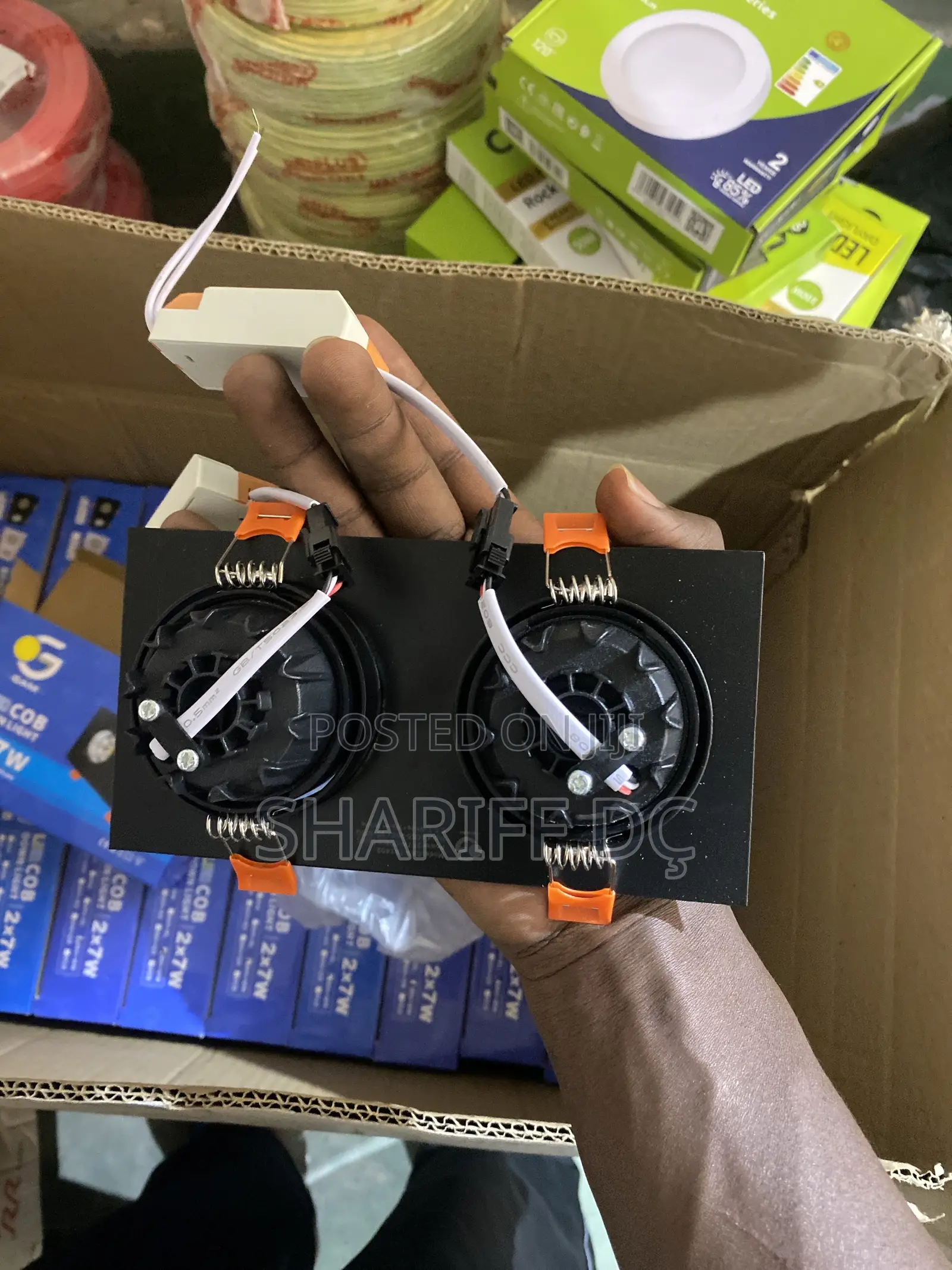 Cob Down Light/ Double Sport Light 2x7w