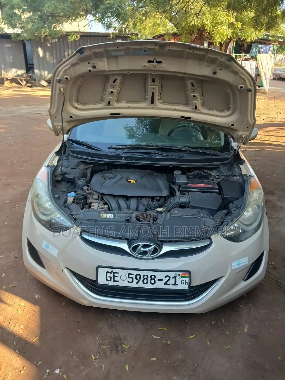 Hyundai Elantra 2013 Brown