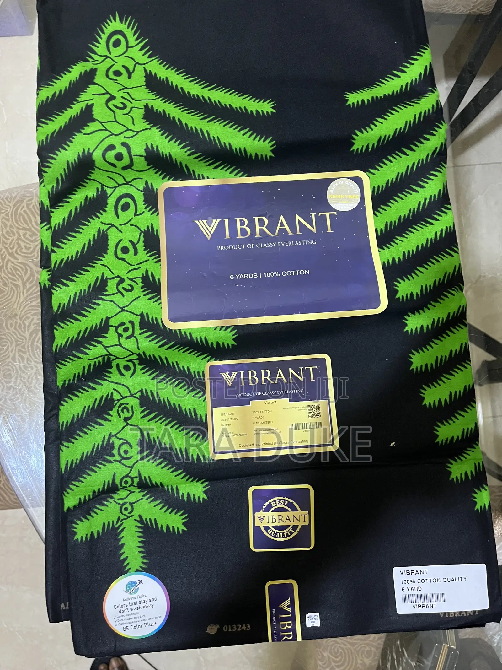 A Sleek African Pint Fabric