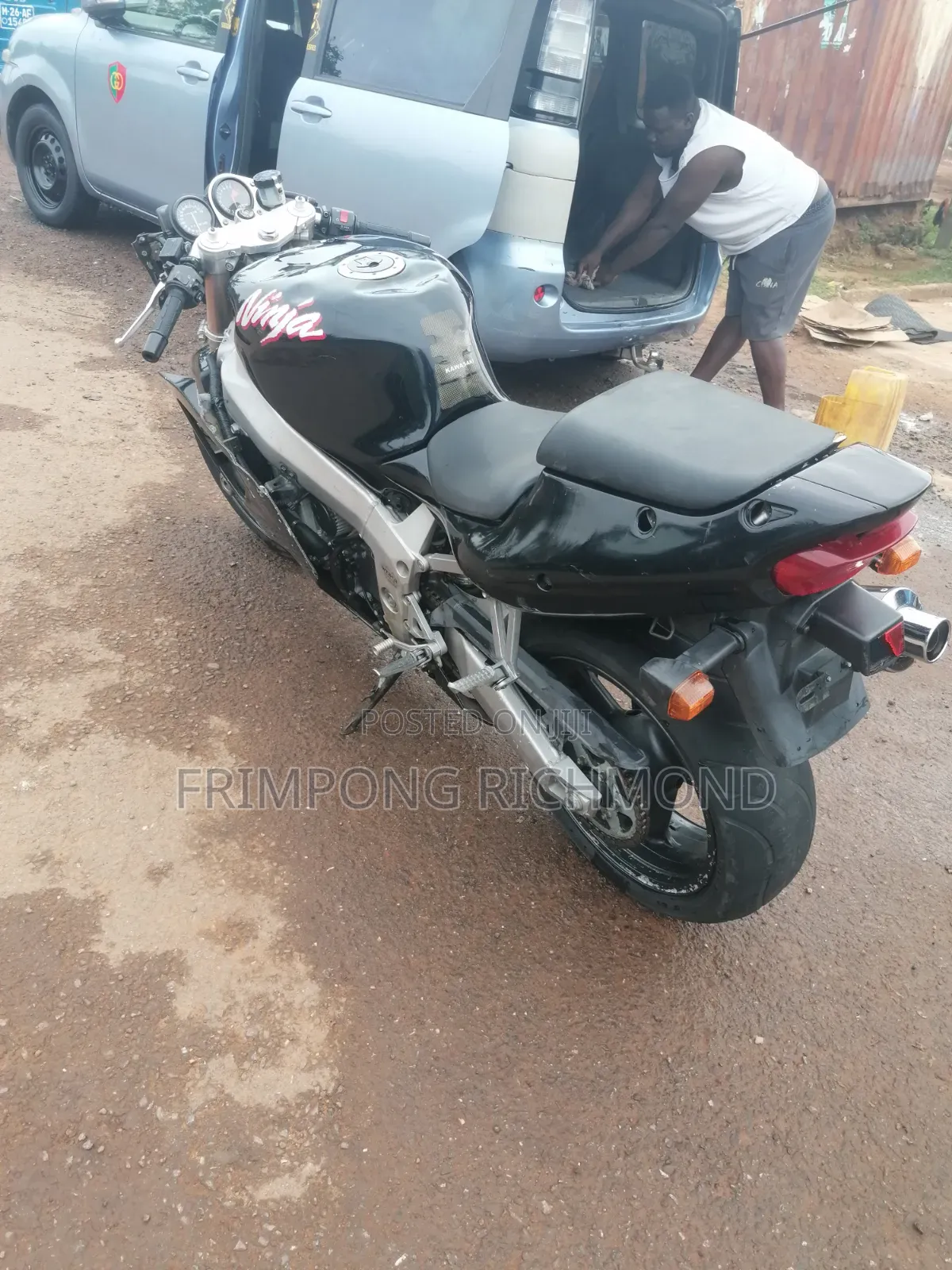 Kawasaki Z750 2002 Black