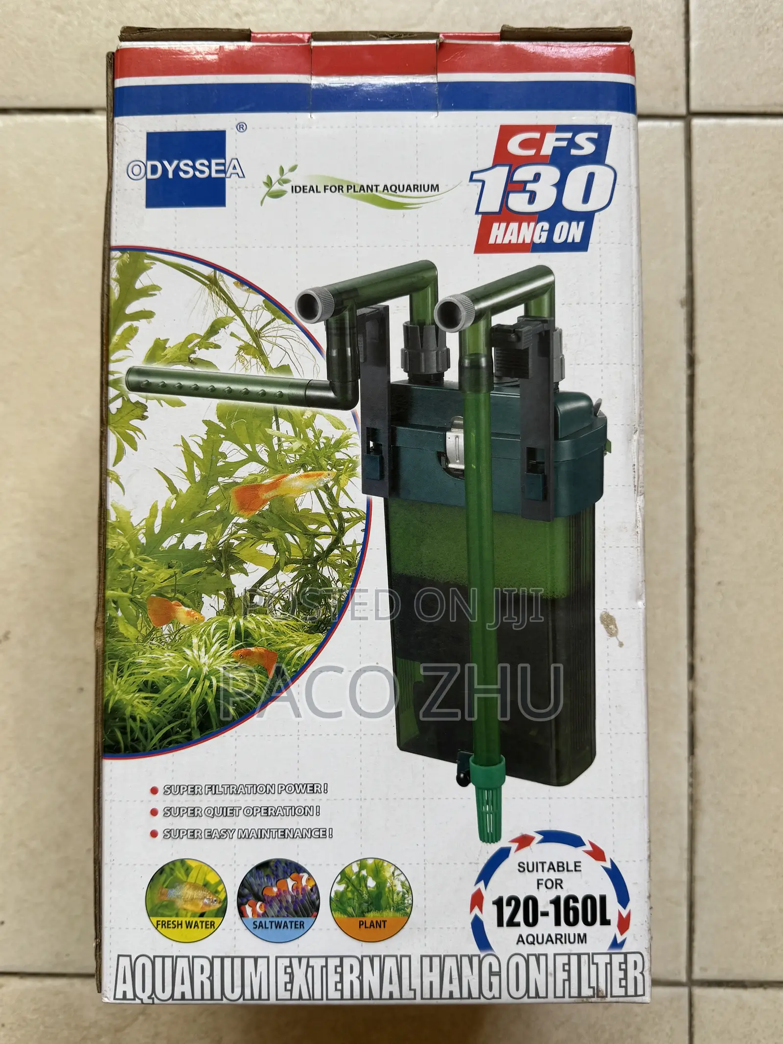 Odyssey Cfs130 Hang on Filter