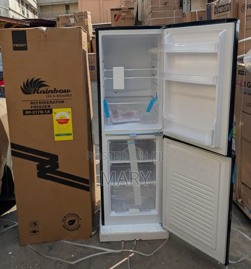 Rainbow and Nasco Double Door Bottom Freezer