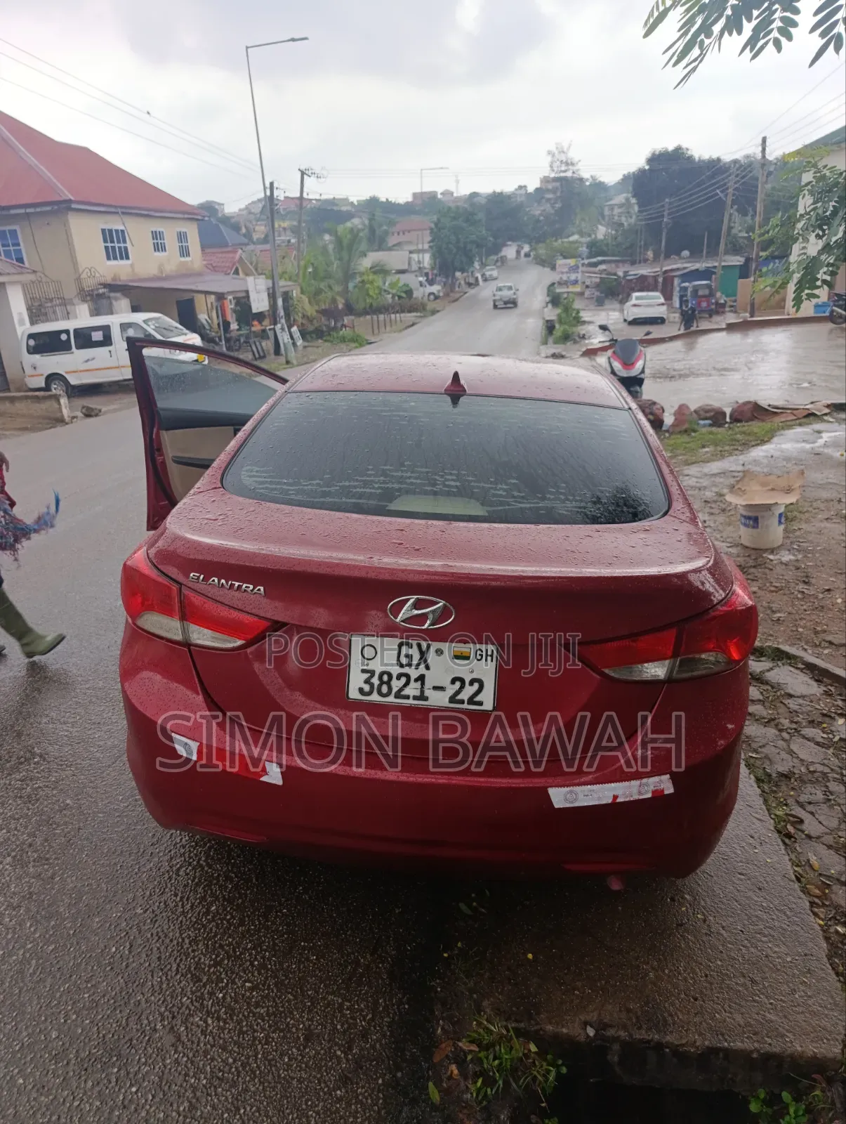 Hyundai Elantra 2013 Red
