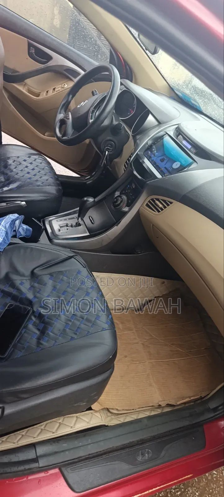 Hyundai Elantra 2013 Red