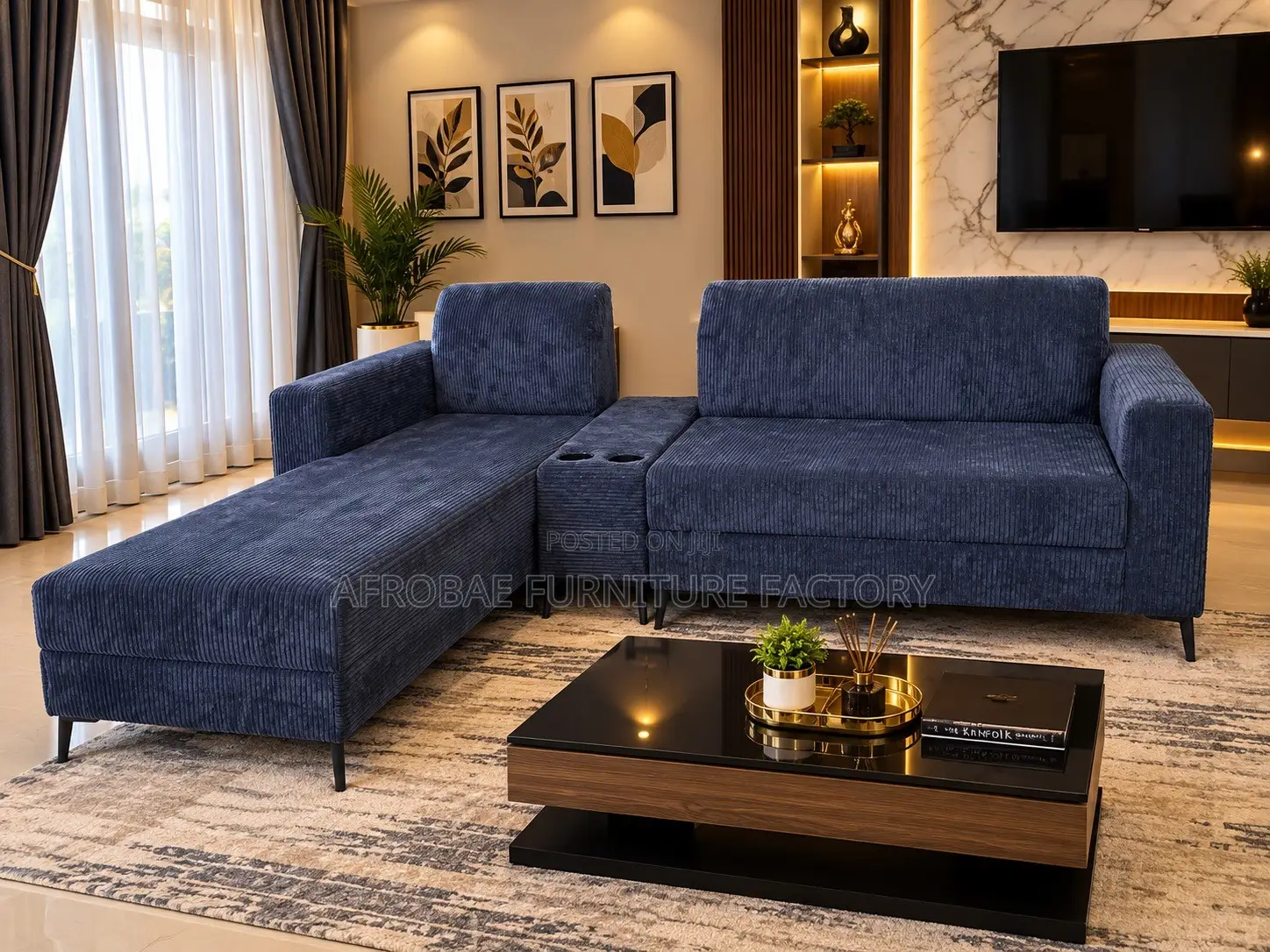 Modern L Shape Sofa