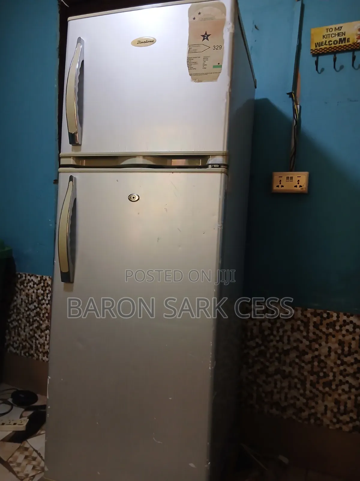 Binatone 205 Liters Refrigerator