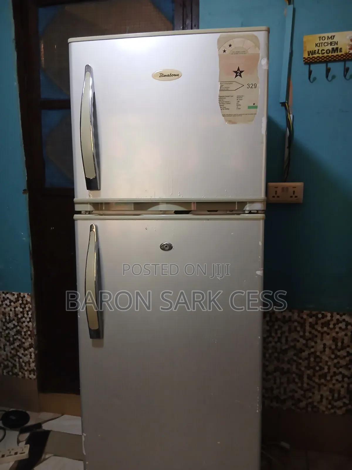 Binatone 205 Liters Refrigerator
