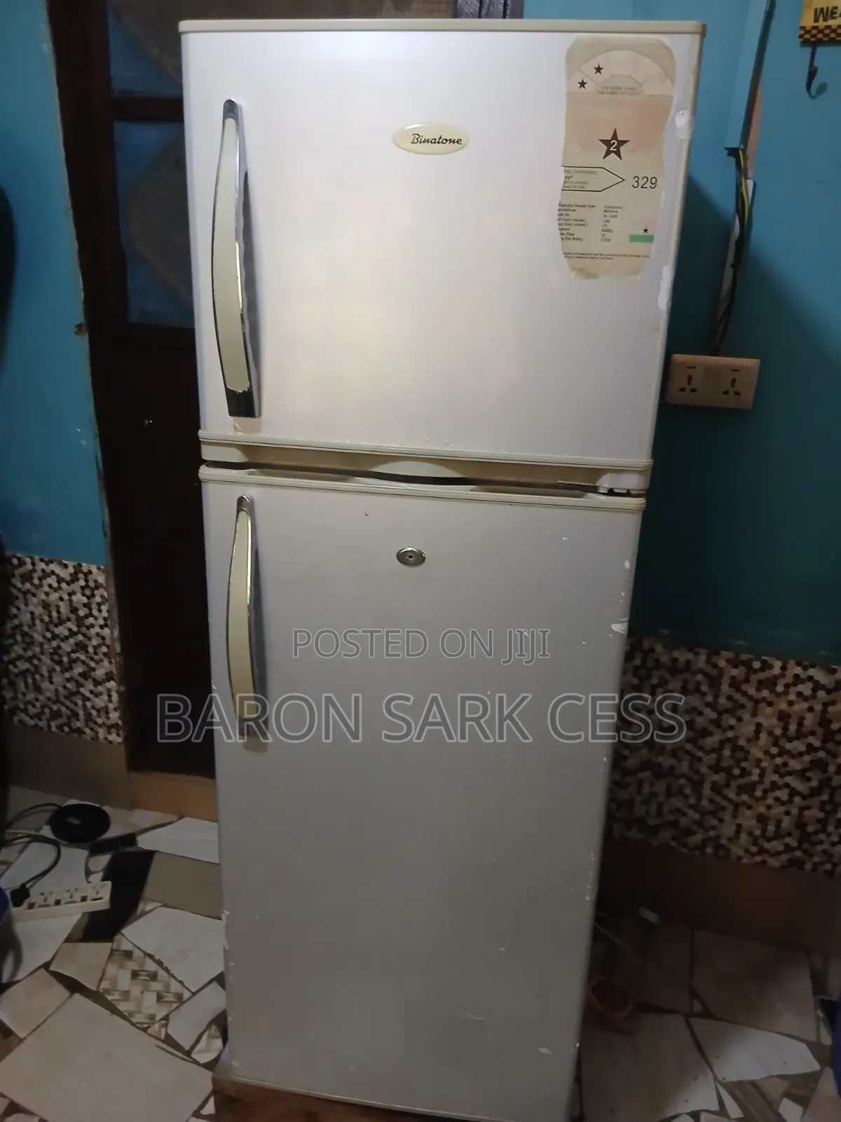 Binatone 205 Liters Refrigerator