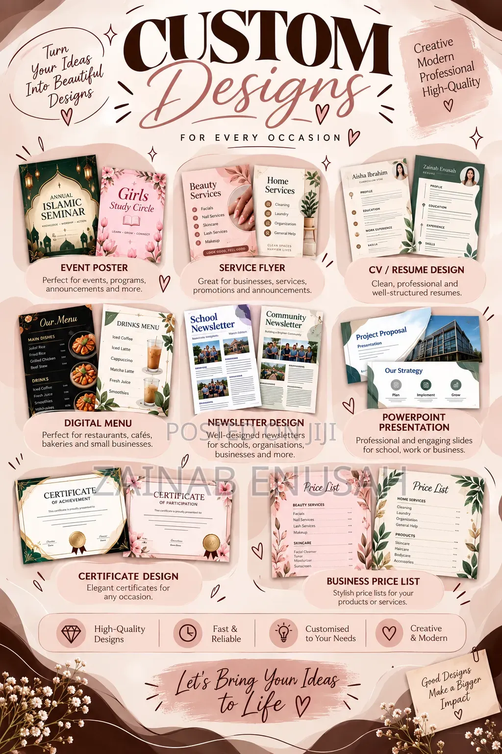 Digital Designs Made for You