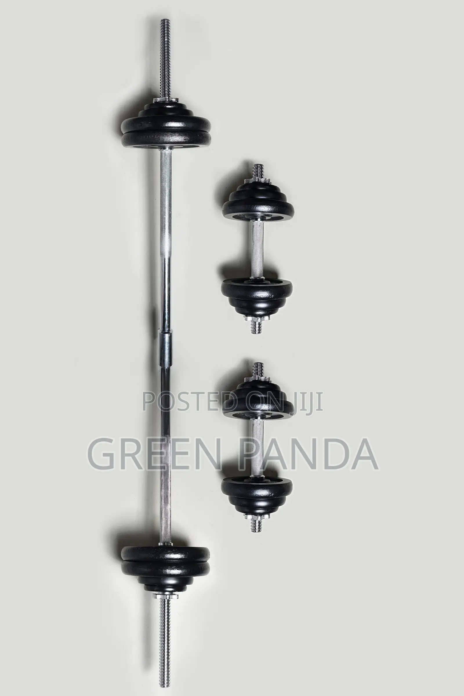 50KG Adjustable Dumbbell Barbell Set