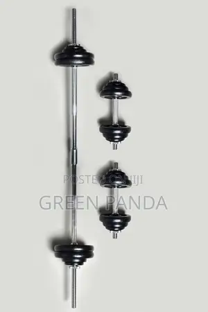 50KG Adjustable Dumbbell Barbell Set