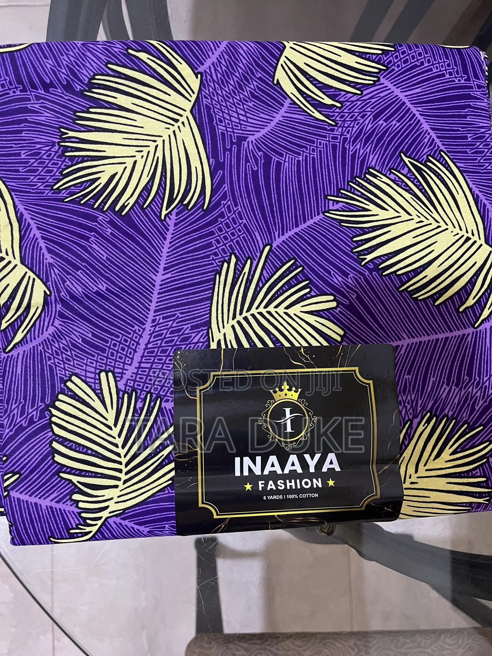 A Rich Royal Purple Fabric