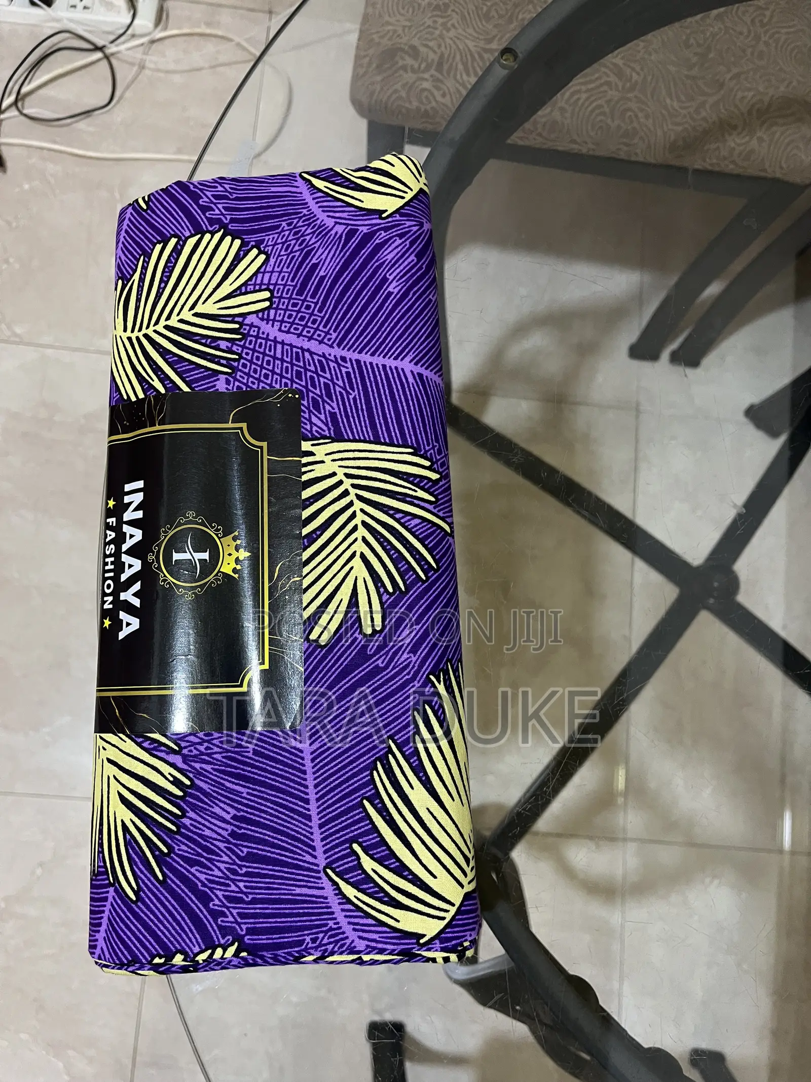 A Rich Royal Purple Fabric