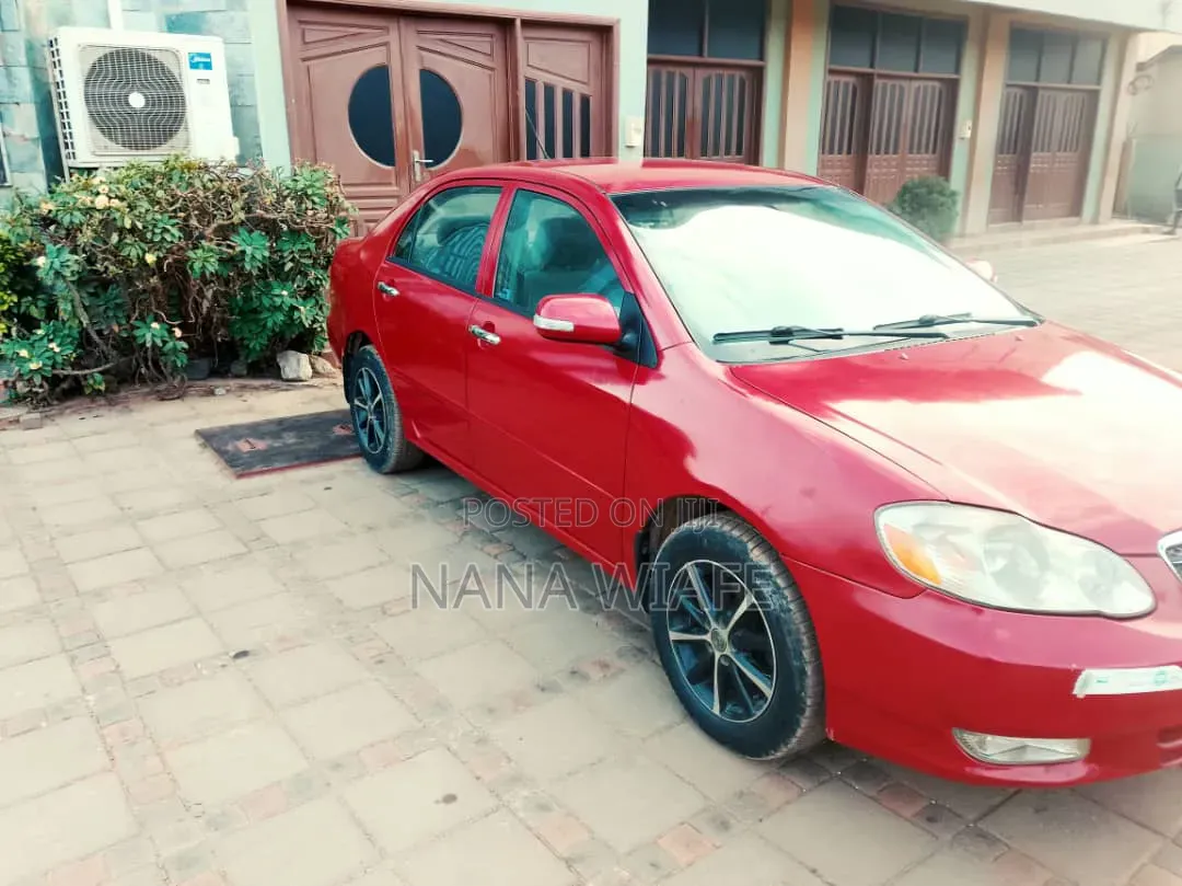 Toyota Corolla 2007 Red