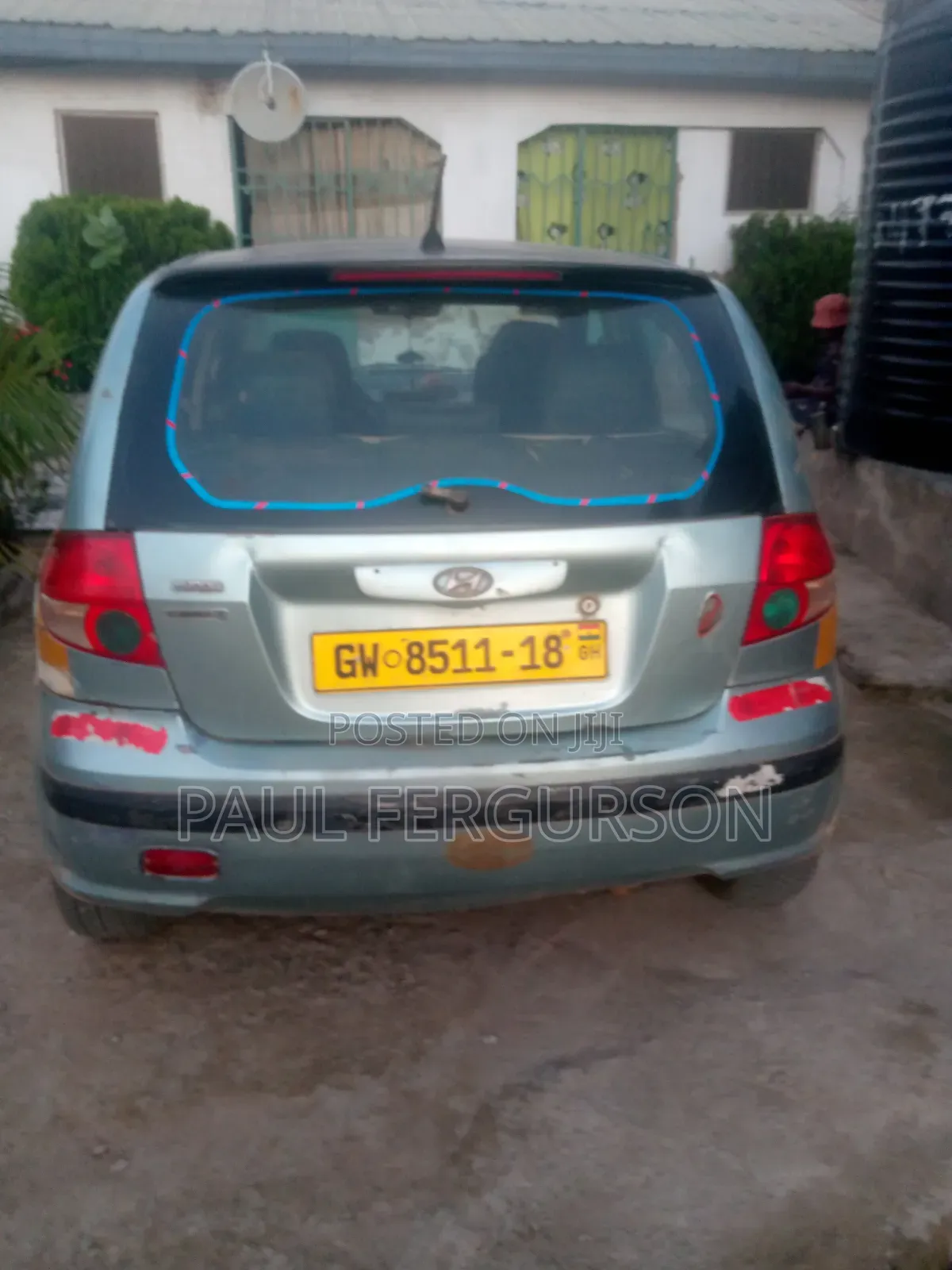 Hyundai Getz 2007 Green