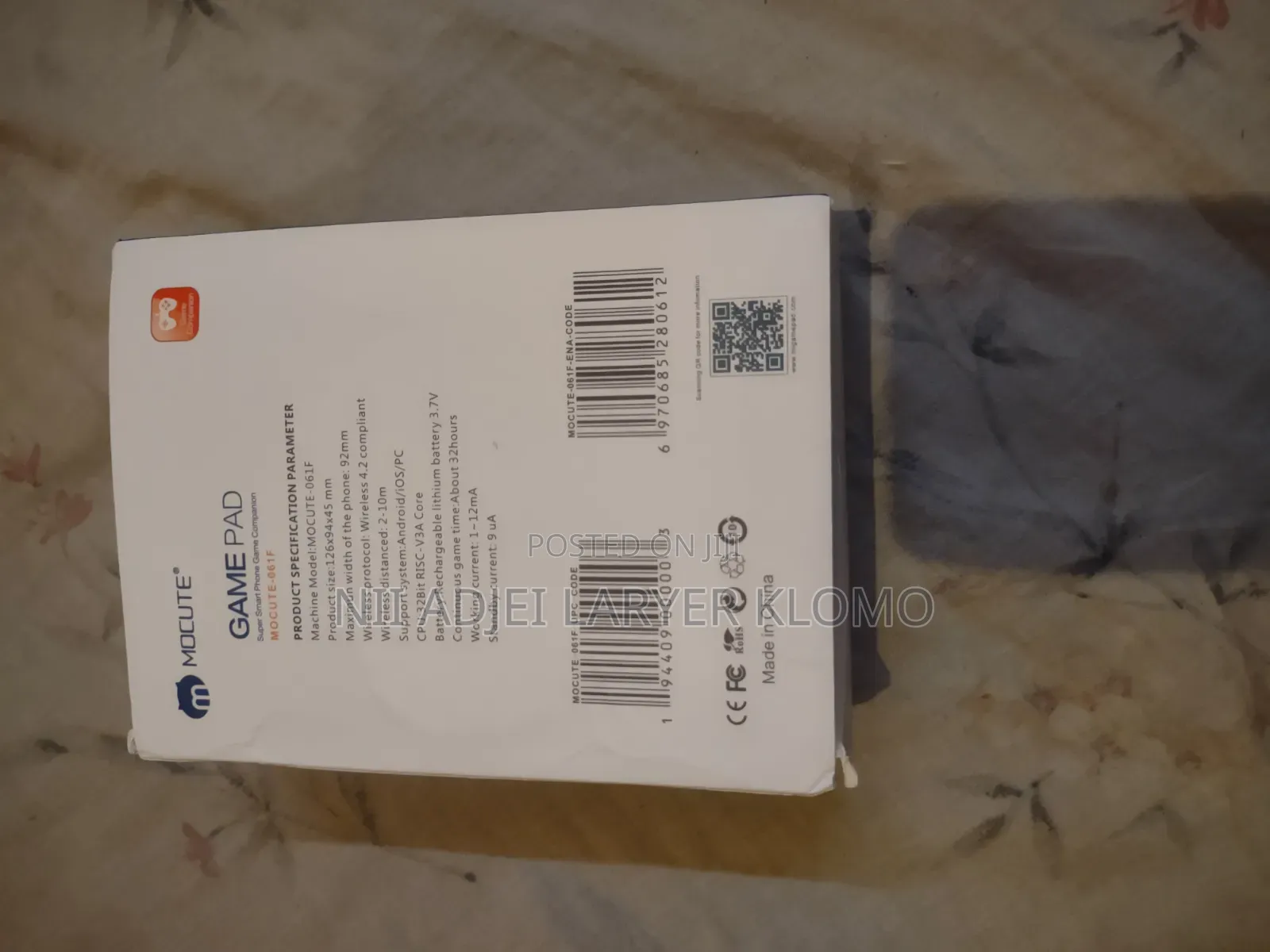 Mocute-061f Bluetooth Splitter Controller for Android, iOS and PC