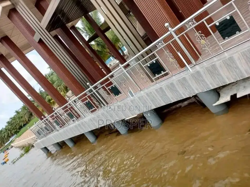 Stainless Steel With Glass Balusters