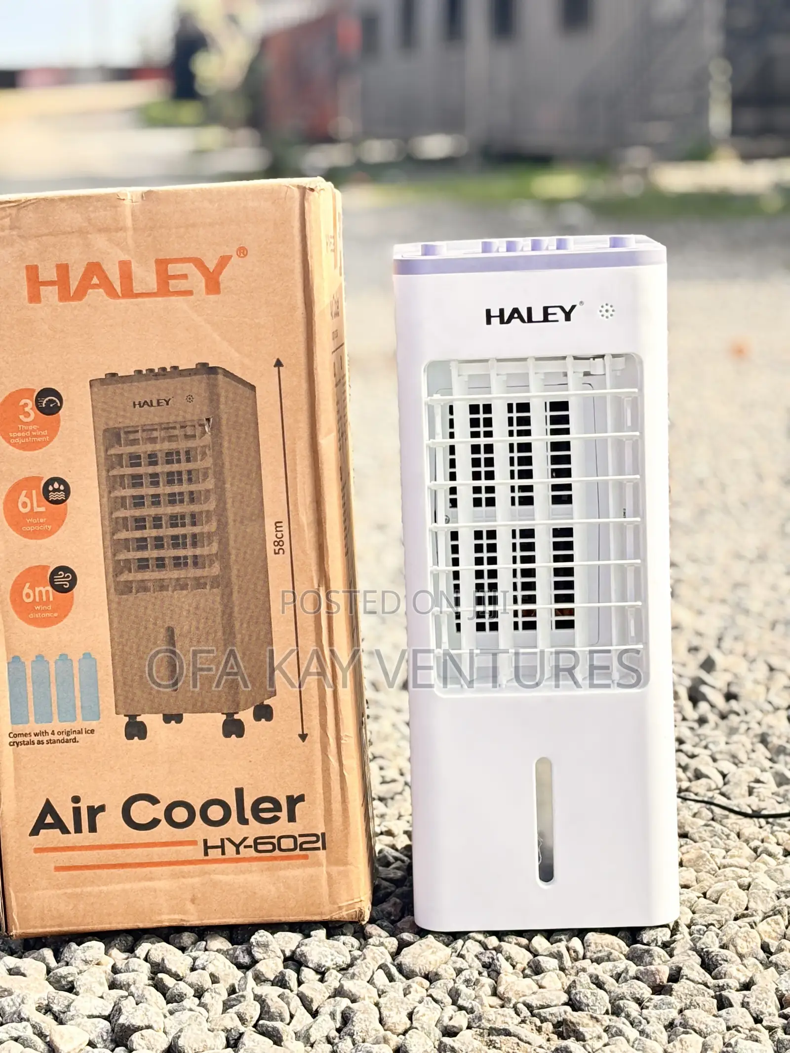 Haley 6L 3speed Air Cooler