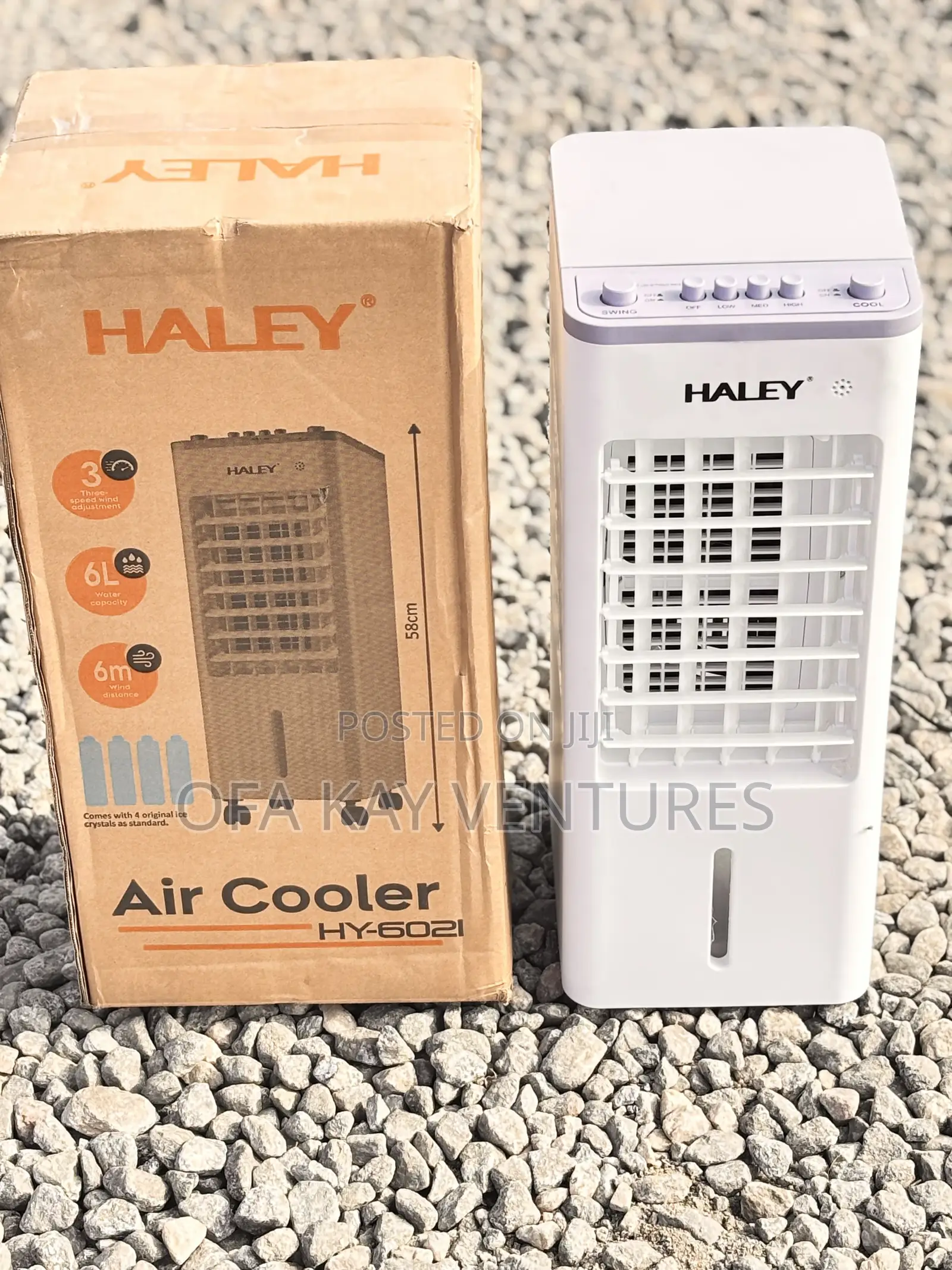 Haley 6L 3speed Air Cooler