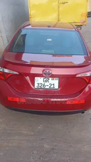Toyota Corolla S 4dr Sedan (1.8L 4cyl CVT) 2015 Red