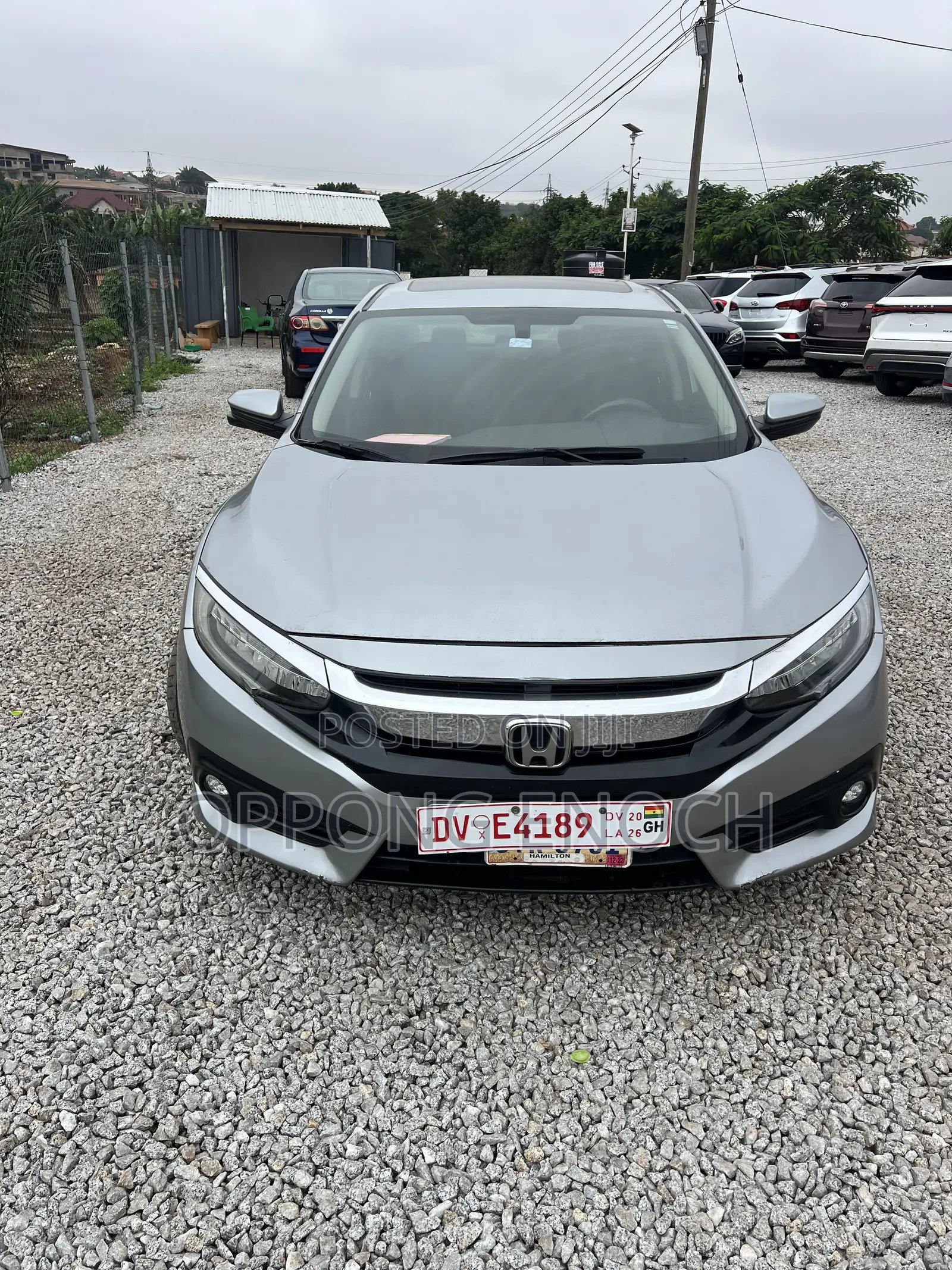 Honda Civic EX 4dr Sedan (2.0L 4cyl) 2017 Gray