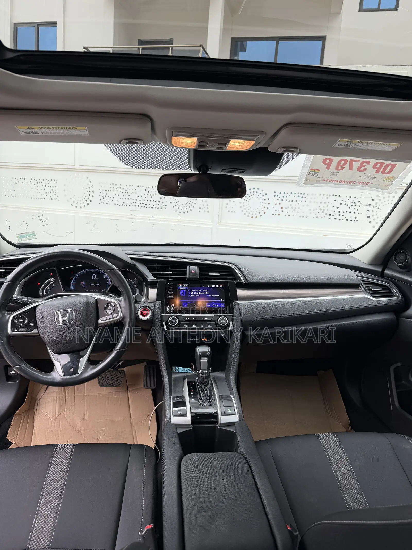 Honda Civic EX 2021 Black
