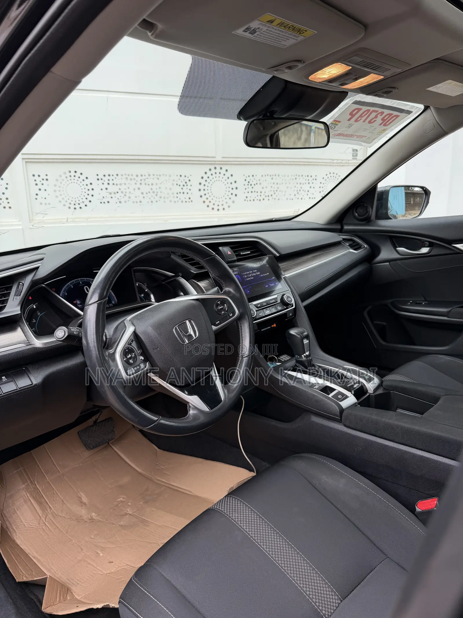 Honda Civic EX 2021 Black