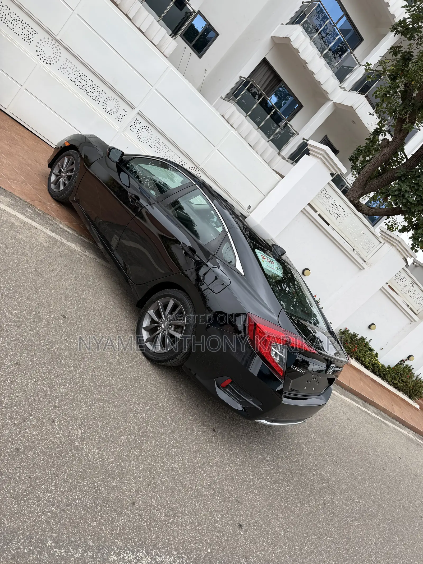 Honda Civic EX 2021 Black