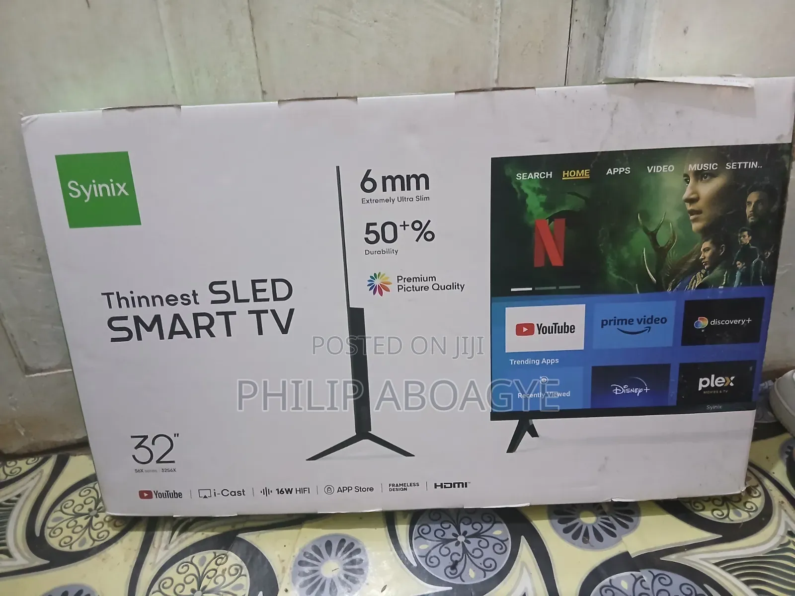 Synix Android TV 32"