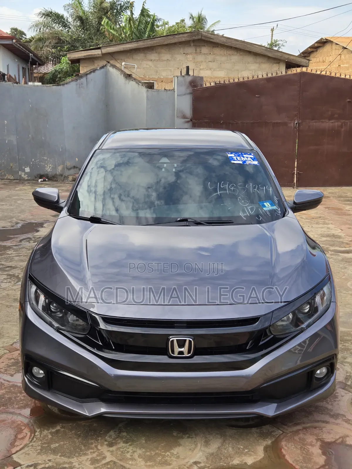 Honda Civic Sport Sedan 2020 Gray