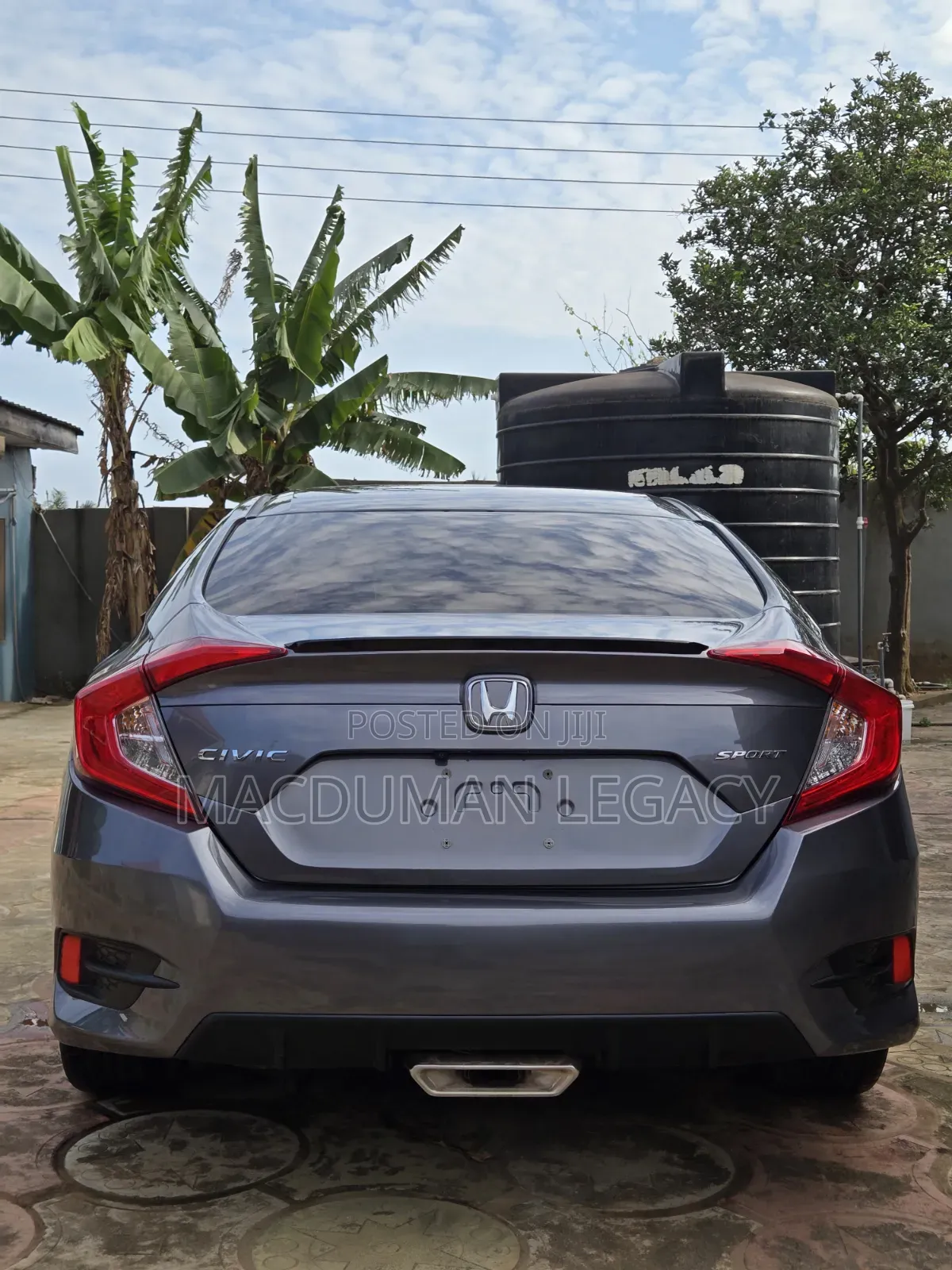 Honda Civic Sport Sedan 2020 Gray