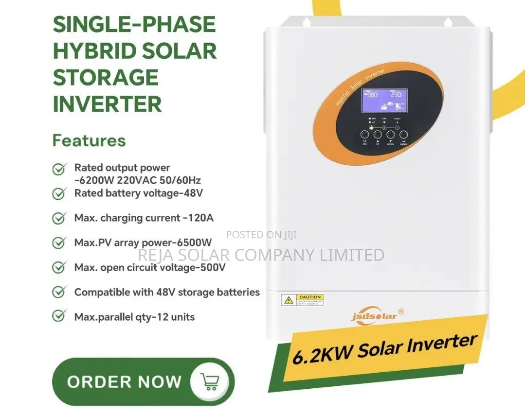 JSD Solar 6.2kw 48v Hybrid Inverter for Sale