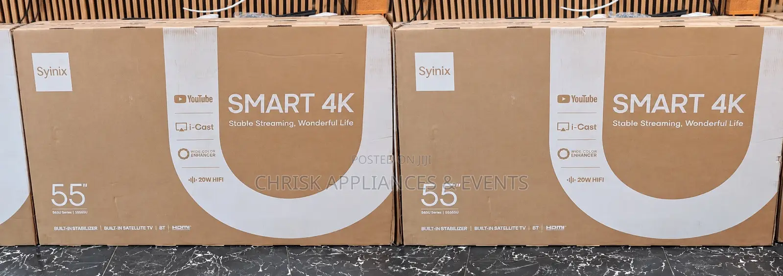  Syinix 55′′ Smart TV — 55s65u