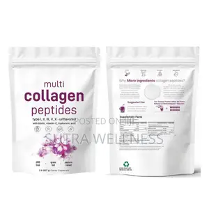 Multi Collagen Peptides, 2LB (907g)-82days