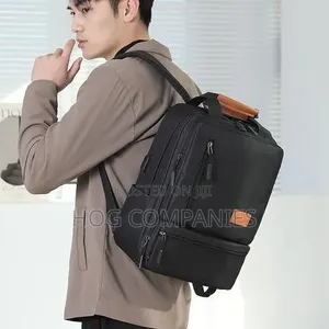 3in1 Waterproof 17' Laptop Backpack Travel School Bag- Fast Delivery